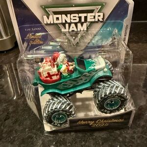 Monster Jam 2025 Limited Edition Christmas Truck